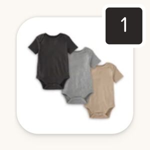 3pk Bodysuits 24m BNWT